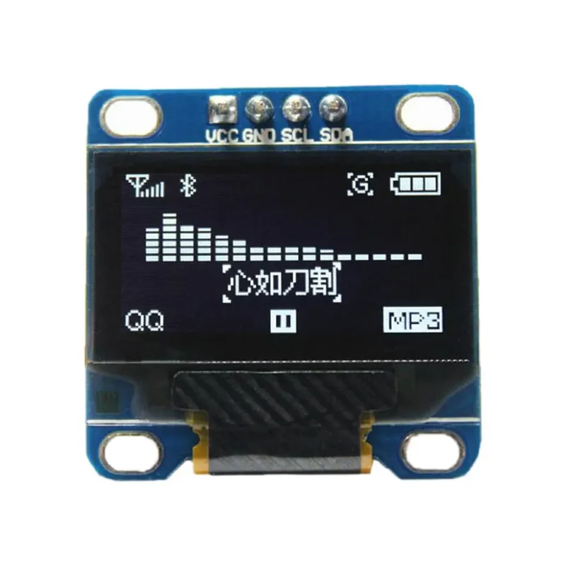 0.96 Inch 128×64 I2C OLED Display