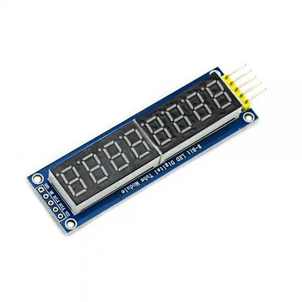 MAX7219 8-Digit 7-Segment LED Display
