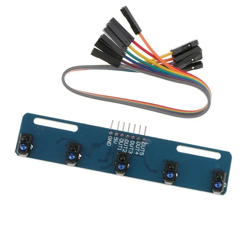 TCRT5000L 5 Channel Tracking Sensor Tracking Module Infrared Sensor