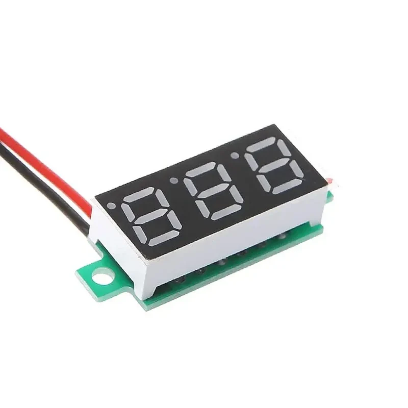 0.28 Inch Mini DC 0-100V 3-Wire Digital Voltmeter