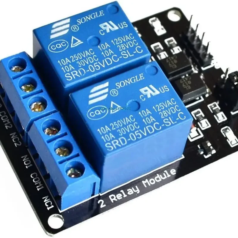 5V 2-Channel Arduino Relay Module Board